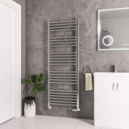 Wendover Straight Stainless Steel Multirail 1600 x 600 Mirror Polished