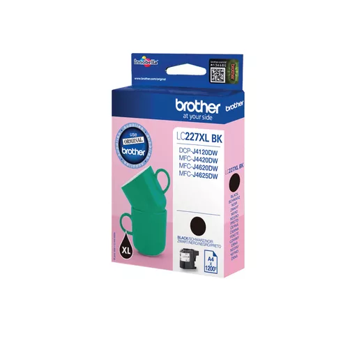 Brother LC-227XLBK Ink cartridge black, 1.2K pages ISO/IEC 24711 25ml for Brother MFC-J 4420