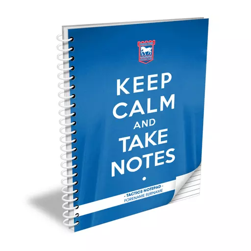Ipswich Town FC Keep Calm Notebook