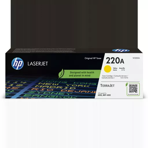 HP W2202A/220A Toner cartridge yellow, 1.8K pages ISO/IEC 19798 for HP CLJ Pro 4202