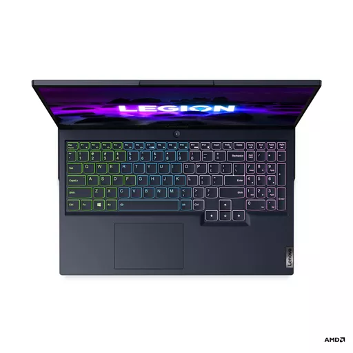 Lenovo Legion 5 15ACH6A AMD Ryzen™ 7 5800H Laptop 39.6 cm (15.6") Full HD 16 GB DDR4-SDRAM 512 GB SSD AMD Radeon RX 6600M Wi-Fi 6 (802.11ax) Windows 11 Home UK English Black