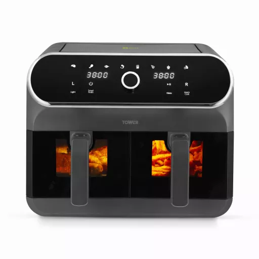 Elite 8 Litre Dual Basket Air Fryer