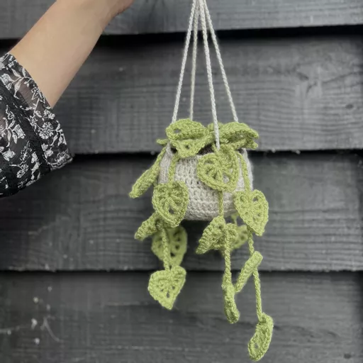 Crochet Monstera Plant