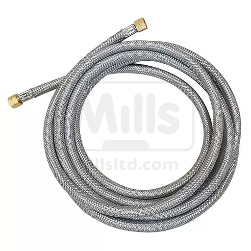 Braided Gas Hose - 5 Metres
