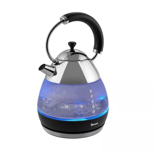 1.7 Litre Pyramid Glass Kettle