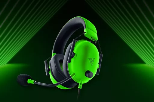 Razer BlackShark V2 X Headset Wired Head-band Gaming Green, Black