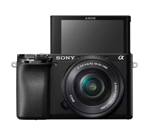 Sony α 6100 + 16-50mm MILC 24.2 MP CMOS 6000 x 40000 pixels Black