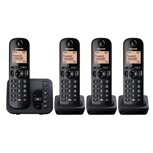 Panasonic KX-TGC264EB telephone DECT telephone Caller ID Black
