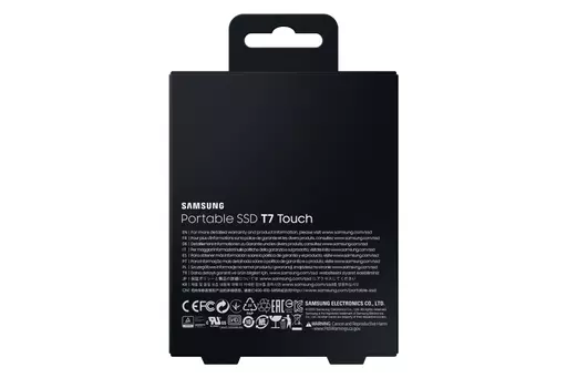 Samsung Portable SSD T7 Touch 1TB - Black