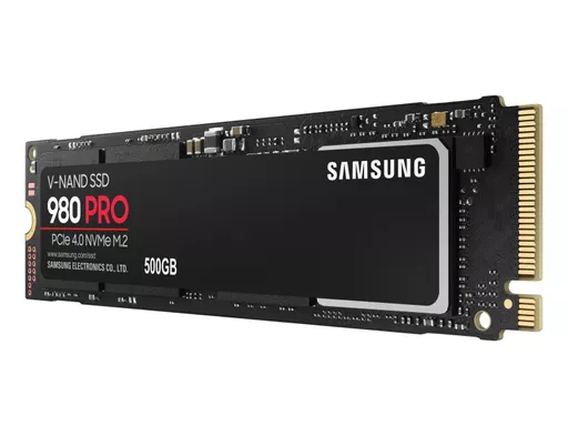 Samsung 980 PRO M.2 500 GB PCI Express 4.0 V-NAND MLC NVMe