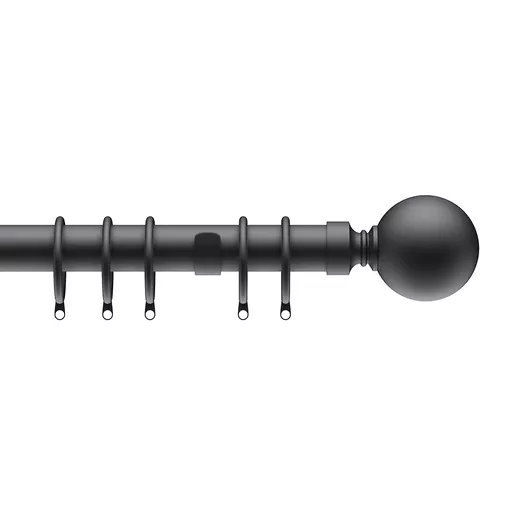 ECO PK 28mm Fixed Ball Pole Set 300cm BK