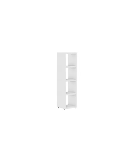 White Storage Cube Shelving 4 x 1