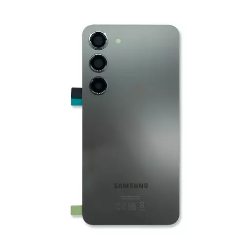 Back Cover w/ Camera Lens (Service Pack) (Green) - For Galaxy S23 5G (S911)