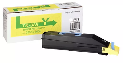 Kyocera 1T02JZAEU0/TK-865Y Toner yellow, 12K pages/5% for KM TASKalfa 250