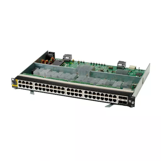 HPE Aruba Networking CX 6400 48p Smart Rate 1/2.5/5GbE Class6 PoE 4p SFP56 v2 Module