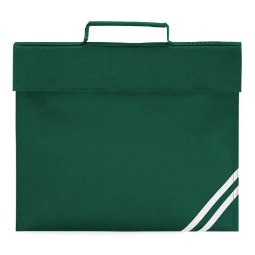 Bagbase_ClassicBookBagQD456_BottleGreen_Front.png