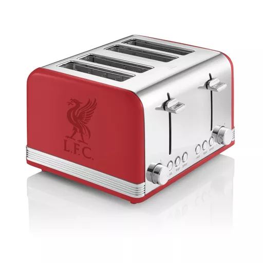 4 Slice Red Toaster