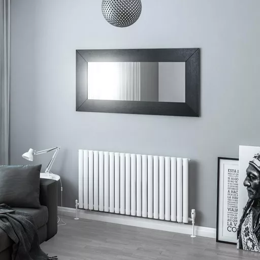 Tunstall 600 x 1179 Radiator Matt White