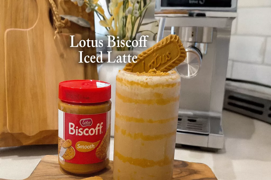 Biscoff Iced Latte