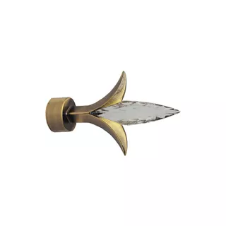 ECO PK 35mm Fleur de Lys Acrylic Finial (PK2) AB