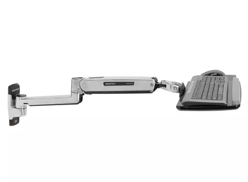 Ergotron LX Sit-Stand Wall Mount Keyboard Arm Stainless steel