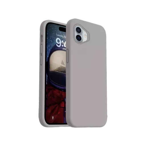 Silicone for iPhone 16 Plus - Storm Grey