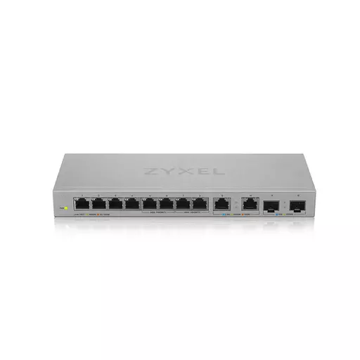 Zyxel XGS1010-12-ZZ0101F network switch Unmanaged Gigabit Ethernet (10/100/1000) Grey