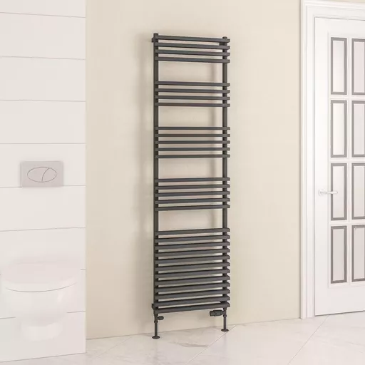 Rowsham 1800 x 500mm Towel Rail Matt Anthracite