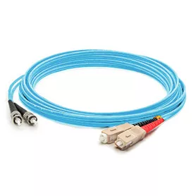 Titan 3-DX-SC-ST-3-AA InfiniBand/fibre optic cable 3 m Aqua colour