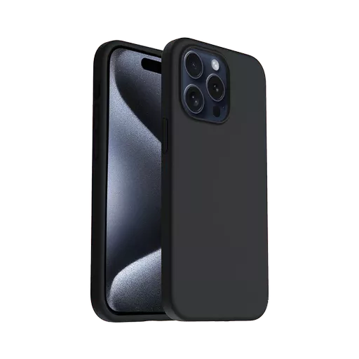 Silicone for iPhone 15 Pro - Black