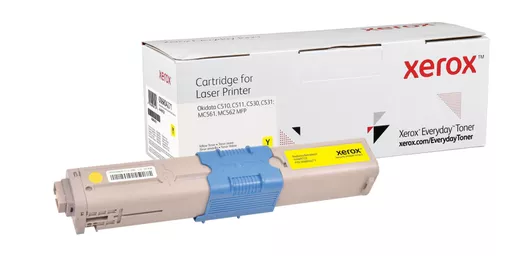 Xerox 006R04271 Toner-kit yellow, 5K pages (replaces OKI 44469722) for OKI C 510/511