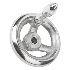 Aluminium Plain Hole Revolving Handle
