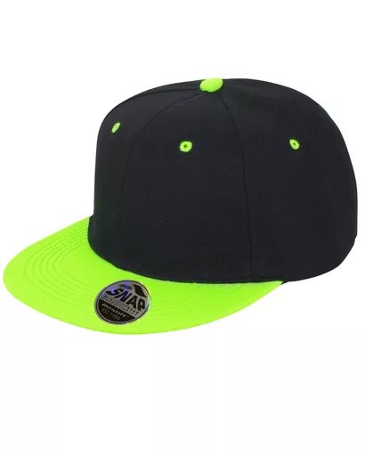 Bronx Original Flat Peak Snap Back Dual Colour Cap