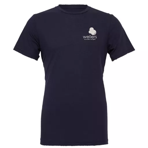 Wellers_UnisexTShirt_Navy_Front.png