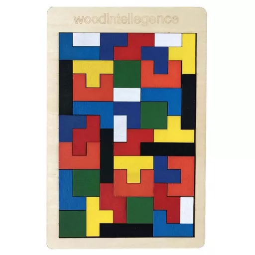 Large Wood IQ Logic Puzzle (Sold in 12"s)