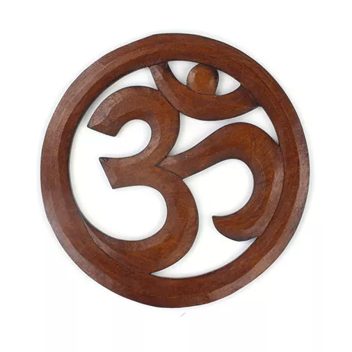 Wooden Aum