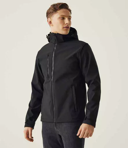 Regatta Venturer Three Layer Hooded Soft Shell Jacket