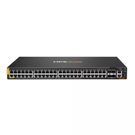 HPE Aruba Networking CX 6200F 48G Class-4 PoE 4SFP+ 370W Switch