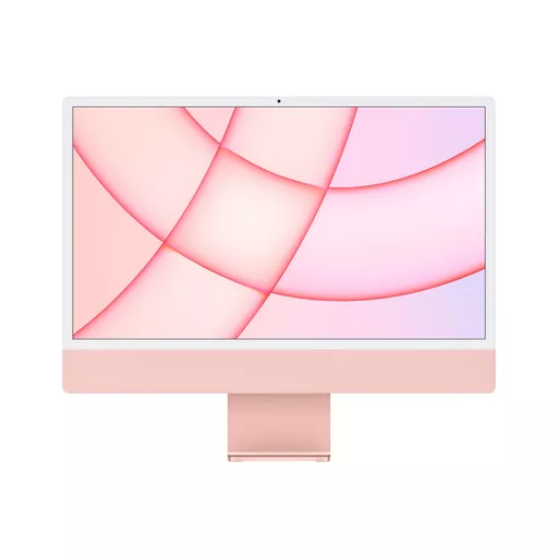 Apple iMac 24-inch with Retina 4.5K display: M1В chip with 8_core CPU and 7_core GPU, 256GB - Pink (2020)