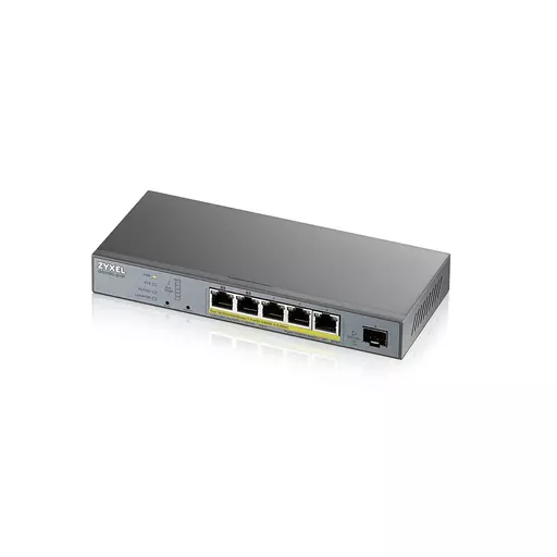 Zyxel GS1350-6HP Managed L2 Gigabit Ethernet (10/100/1000) Power over Ethernet (PoE) Grey