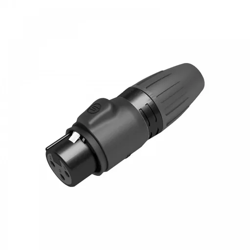 Seetronic 3-Pin Female XLR IP65 Black