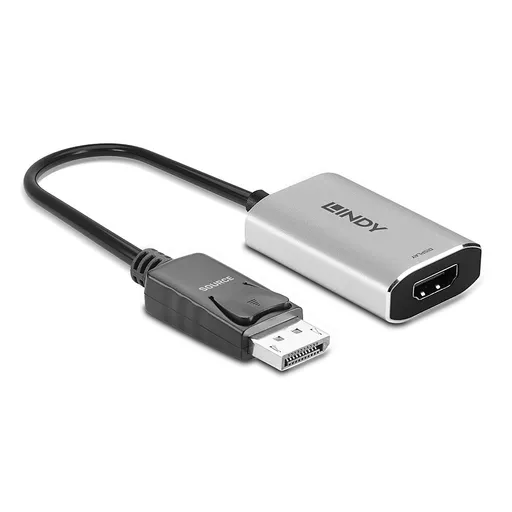 Lindy DisplayPort 1.4 to HDMI 48G Active Converter