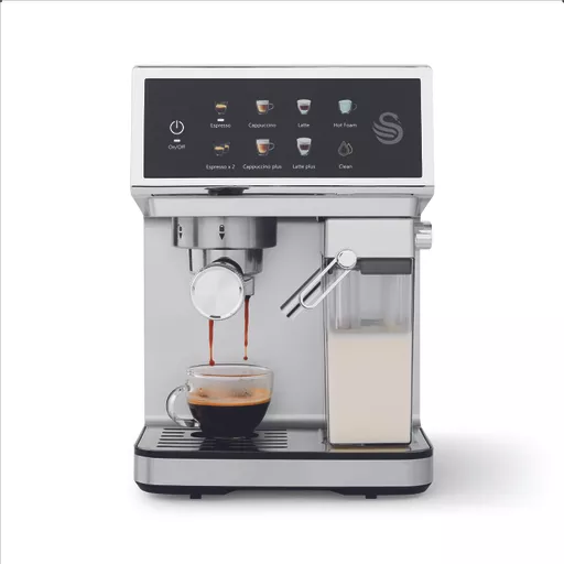 Swan Digital One-Touch Espresso Machine with Automatic Milk Frother