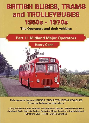 British Buses, Trams and Trolleybuses 1950s-1970s Part 11: Midland Major Operators (Silver Link)