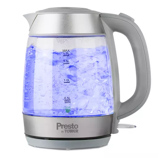 Led best sale glass kettle