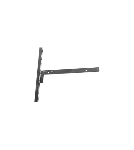 Slim Slot System - Chrome Single Shelf Bracket - Various Sizes