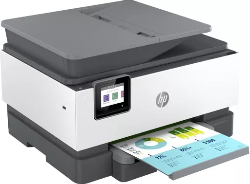 HP OfficeJet Pro HP 9019e All-in-One Printer, Color, Printer for Small office, Print, copy, scan, fax, HP+; HP Instant Ink eligible; Automatic document feeder; Two-sided printing