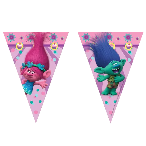 Trolls Flag Banner