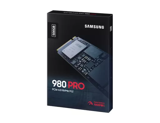 Samsung 980 PRO M.2 500 GB PCI Express 4.0 V-NAND MLC NVMe