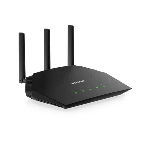 NETGEAR Nighthawk 4-Stream AX1800 WiFi 6 Router (RAX10) wireless router Gigabit Ethernet Dual-band (2.4 GHz / 5 GHz) Black